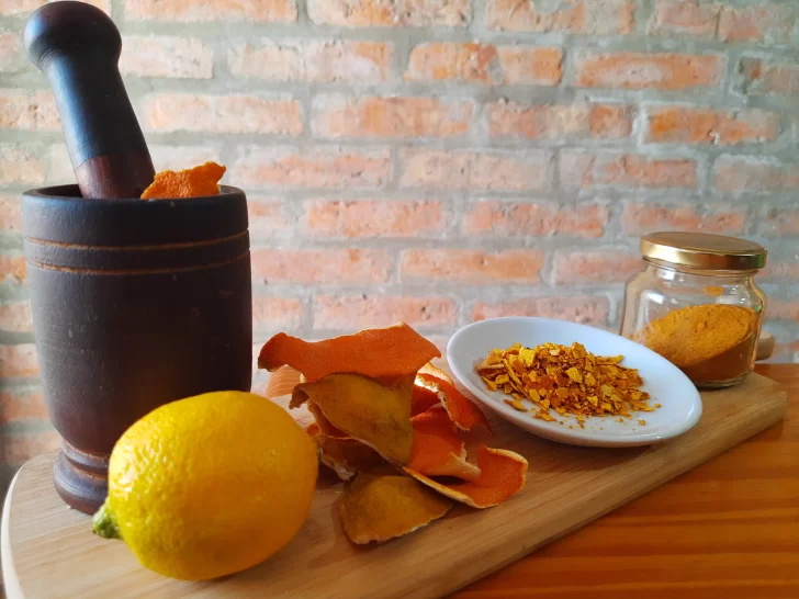 ¡Ni se te ocurra tirar las cáscaras de los cítricos! Cómo aprovecharlas para hacer polvo para recetas