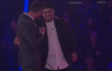 Emocionante noche en La Voz Argentina para el sanjuanino Eduardo Desimone 