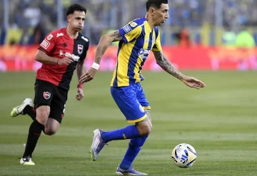 Di María le dio la victoria a Rosario Central frente a Newell’s