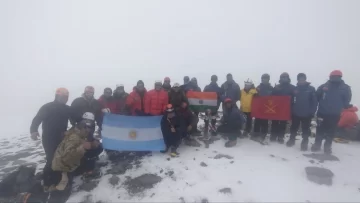 Un sanjuanino hizo historia con el Ejército Argentino al conquistar una cumbre en el Himalaya Un sanjuanino hizo historia con el Ejército Argentino al conquistar una cumbre en el Himalaya