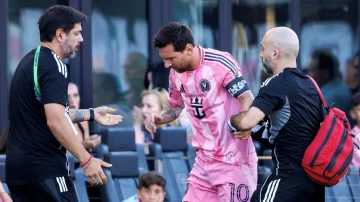 Inter Miami confirmó la lesión que sufrió Lionel Messi contra Necaxa Inter Miami confirmó la lesión que sufrió Lionel Messi contra Necaxa