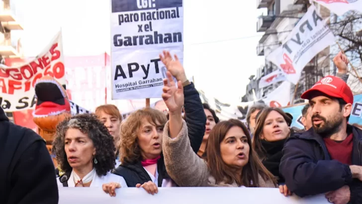 Los médicos del Hospital Garrahan volverán a salir a las calles Los médicos del Hospital Garrahan volverán a salir a las calles