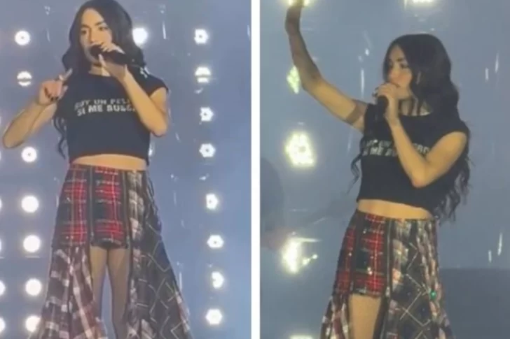 Lali en San Juan, después de la amenaza de bomba: “Qué peligroso es el odio”