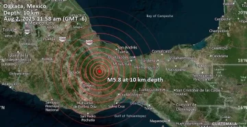 Sismo de magnitud 5,9 sacudió el sur de México
