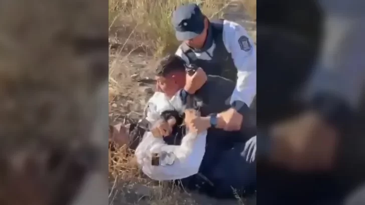 El violento perfil del policía del escándalo con el jugador de San Martín El violento perfil del policía del escándalo con el jugador de San Martín