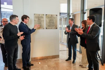 Marcelo Orrego distinguió a Julio Bocca y al director del Teatro Colón