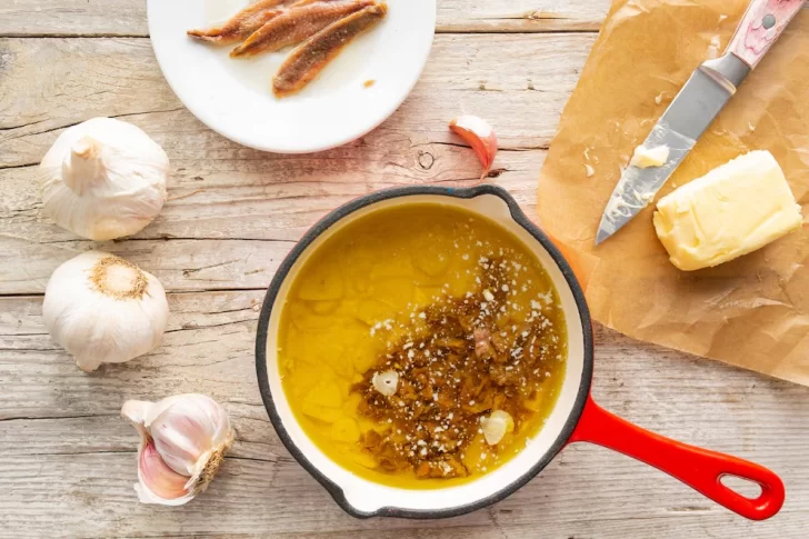 Receta de bagna cauda en 5 pasos