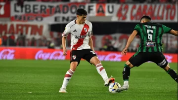 Los goles de River en el partido contra San Martín Los goles de River en el partido contra San Martín