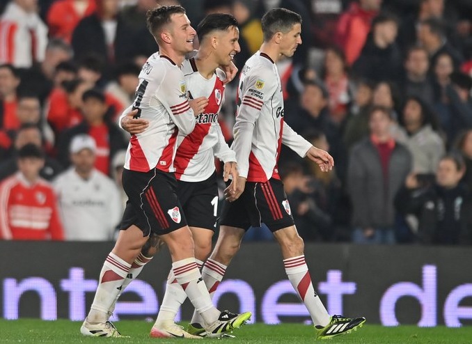 River venció a Godoy Cruz y llega entonado al choque de vuelta por la Libertadores River venció a Godoy Cruz y llega entonado al choque de vuelta por la Libertadores
