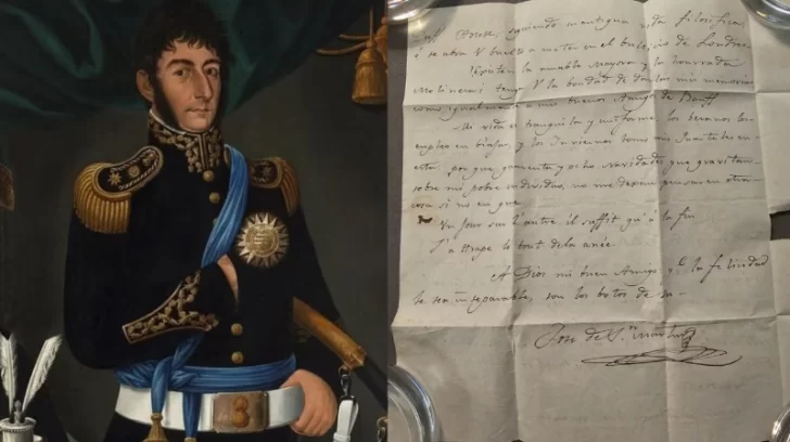 Histórico hallazgo: encontraron una carta de San Martín que revela la trama de la independencia sudamericana