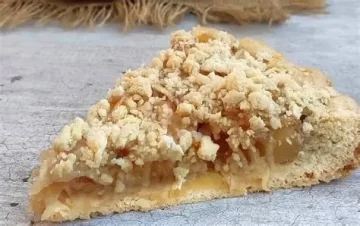 Cómo hacer la torta crumble de manzana: una receta sencilla para preparar en casa
