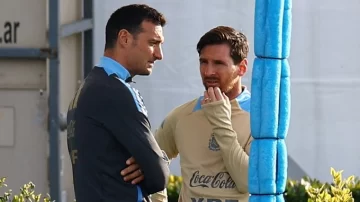 Scaloni, preocupado por Messi Scaloni, preocupado por Messi