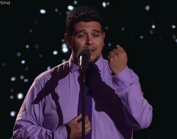 El gracioso reel del sanjuanino que participó en La voz argentina, emulando a Miranda!