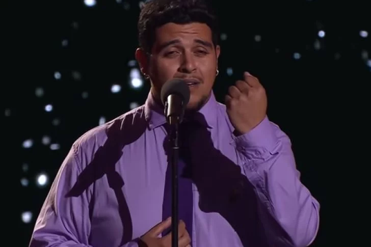 El gracioso reel del sanjuanino que participó en La voz argentina, emulando a Miranda!