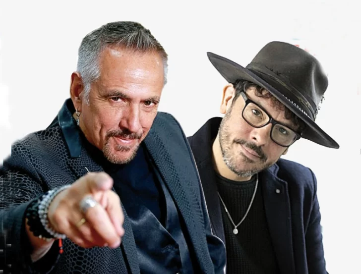 Cartelera primaveral con grandes figuras