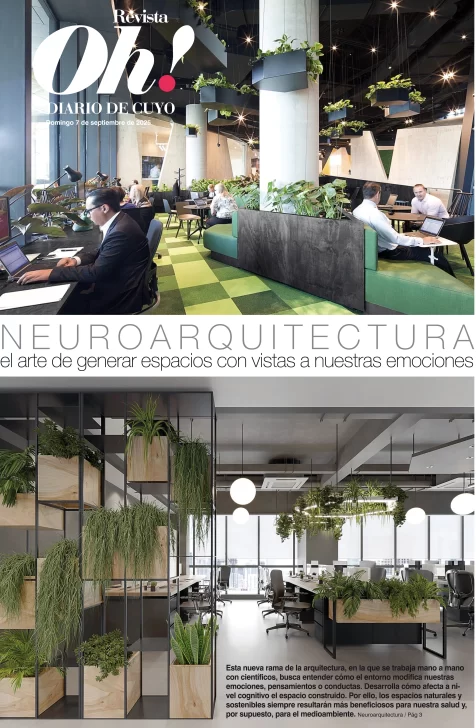 Tapa Revista Oh! 07 de Septiembre de 2025