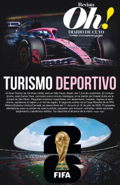 Tapa Revista Oh! 14 de Septiembre de 2025