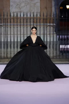 Carolina Herrera deslumbró en Madrid