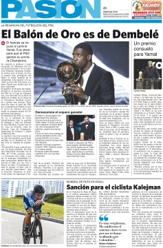 Tapa Pasión 23 de Septiembre de 2025