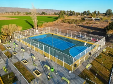Los vecinos de San Martín tienen un nuevo espacio para practicar deportes gratis y disfrutar de un paseo