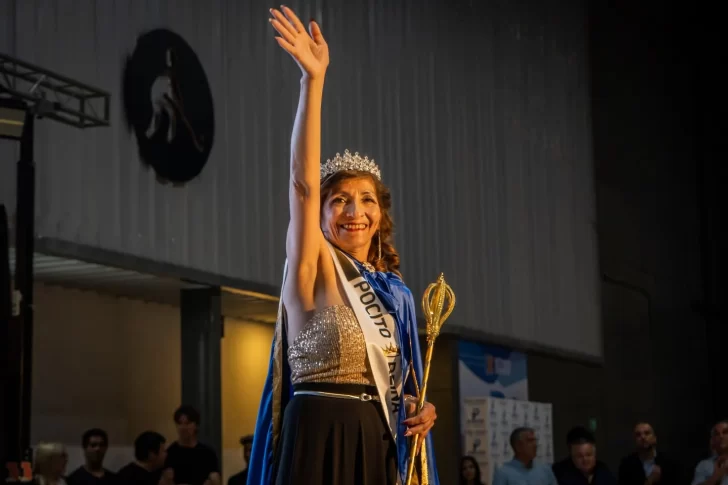Nancy Ceja, nueva Reina de Personas Mayores, de Pocito: “Me comprometo a luchar contra el maltrato a los abuelos”