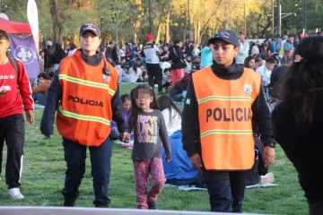 Desde Seguridad, conformes con el operativo para evitar desmanes y ayudar a niños perdidos