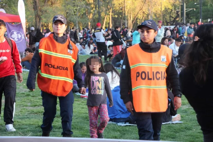 Desde Seguridad, conformes con el operativo para evitar desmanes y ayudar a niños perdidos