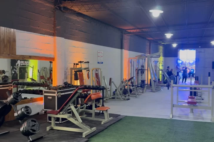 Los vecinos de 9 de Julio cuentan con un espacio totalmente equipado y gratuito para hacer desde zumba hasta entrenamiento de alto rendimiento