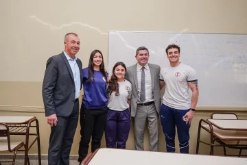Con la presencia de Orrego, inauguraron obras del Instituto Superior de Educación Física