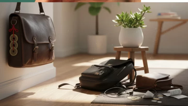 No lo hagas: por qué no hay que dejar las mochilas, carteras o bolsos en el piso