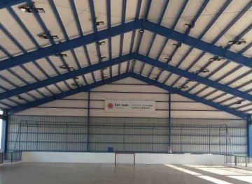 Misión cumplida: el Club del Centro Comercial e Industrial de Santa Lucía ya tiene su cancha techada