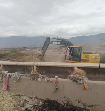 Operativos de limpieza en 2 canales principales