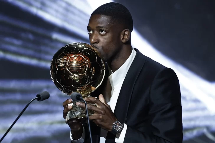 El Balón de Oro es de Dembelé
