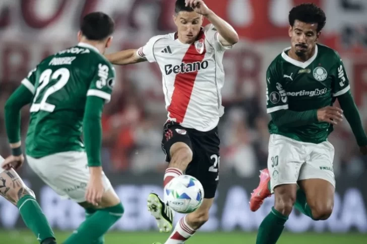 River Plate va por la heroica ante el poderoso Palmeiras