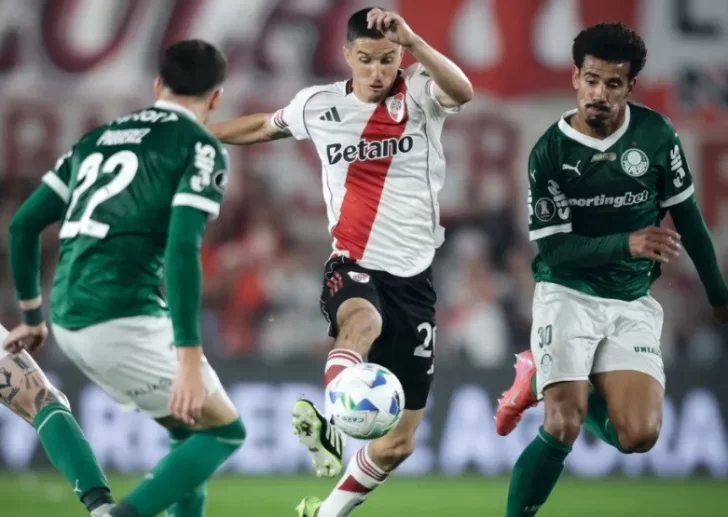 River Plate va por la heroica ante el poderoso Palmeiras