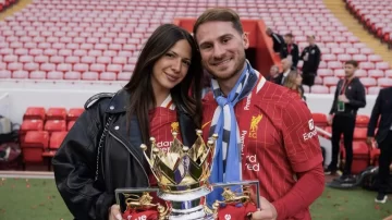 Alexis Mac Allister y Ailén Cova se convirtieron en padres: la tierna foto de “Alaia”