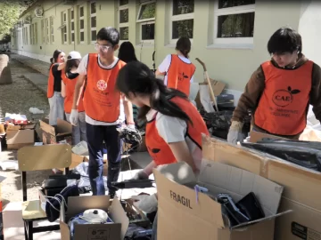 Alumnos del Colegio Central Universitario recolectaron más de ocho toneladas de residuos tecnológicos