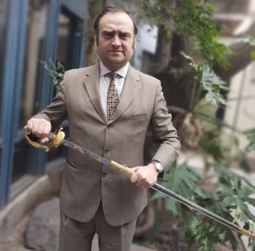 Sitio de honor en el Museo Histórico de la Asociación Cultural Sanmartiniana para la espada de O’Higgins