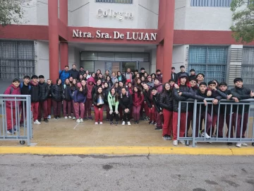 En el Colegio Luján trabajan para peregrinar hasta la Basílica en Buenos Aires