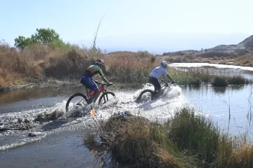 Entre paisajes paradisíacos se disputó el Desafío Cuesta del Viento en MTB y Running