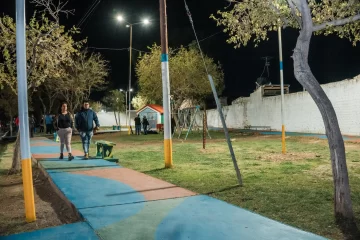 Rawson: Plazoleta de Villa Hipódromo quedó renovada Rawson: Plazoleta de Villa Hipódromo quedó renovada