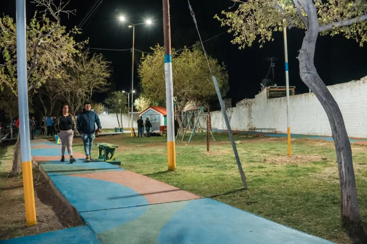 Rawson: Plazoleta de Villa Hipódromo quedó renovada Rawson: Plazoleta de Villa Hipódromo quedó renovada