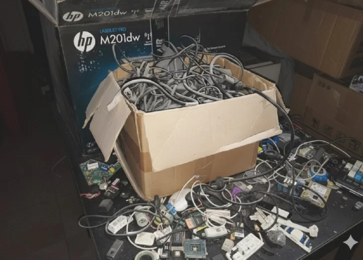 Colegio ayuda a reciclar aparatos eléctrico Colegio ayuda a reciclar aparatos eléctrico