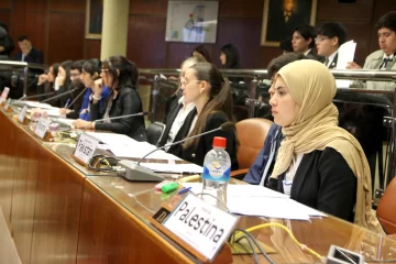 Modelo de la ONU: los alumnos se prepararon durante 2 meses para representar a las naciones