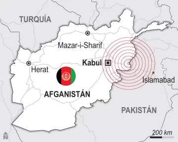 Terremoto deja más de 800 muertos y 2800 heridos en Afganistán; los talibanes piden ayuda al mundo