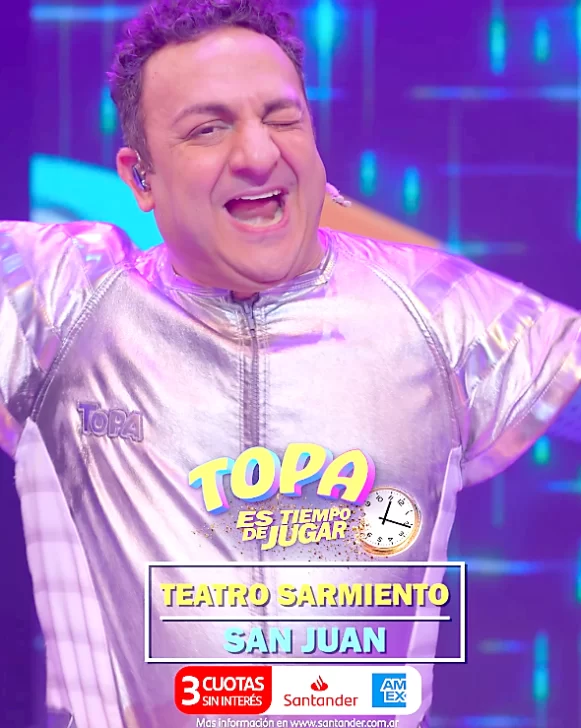 ¡Atenti chicos viene Topa a San Juan!: Todos los datos para ser testigos únicos de su show