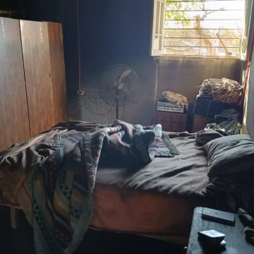 Tragedia en Santa Lucía: el casero de una finca murió tras un incendio Tragedia en Santa Lucía: el casero de una finca murió tras un incendio