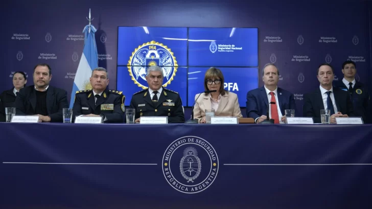 Bullrich presentó el Operativo Lusitania, el procedimiento que incautó más de 500 kilos de cocaína Bullrich presentó el Operativo Lusitania, el procedimiento que incautó más de 500 kilos de cocaína