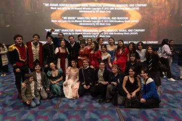 Alberdi, el musical del sanjuanino Pablo Flores Torres, teloneó el estreno nacional del famoso Hamilton en el cine