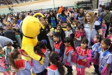 Con personajes infantiles y juegos, cerró la Semana de Educación Inicial